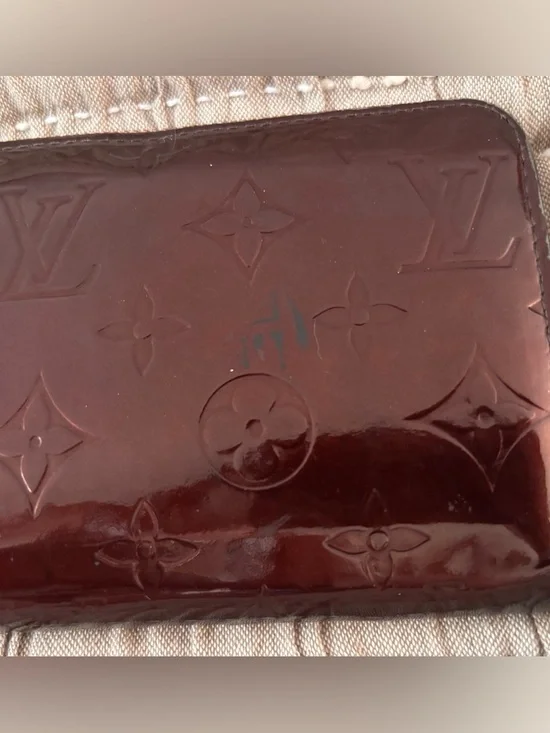 Louis Vuitton Vernis Patent Zippy Wallet - Amarante - Picture 4 of 10